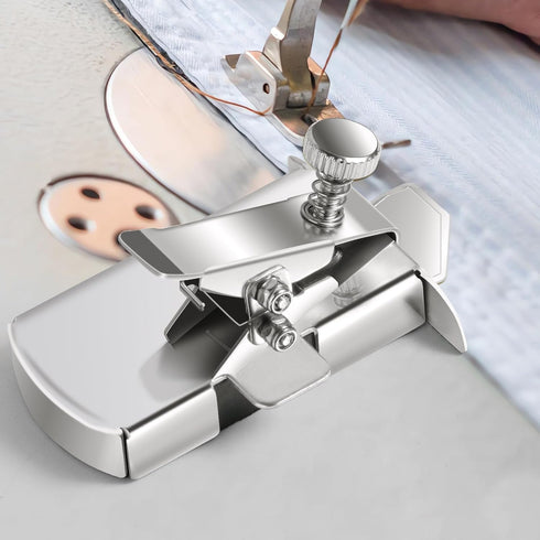 TOOVREN Upgraded Magnetic Seam Guide for Sewing Machine, Magnetic Seam Guide with Clip, Universal Seam Guide, Hemmer Guide, Multifunctional Hem Gu...